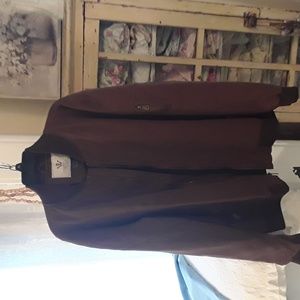Mens NWT XL brown lightweight bomber jacket